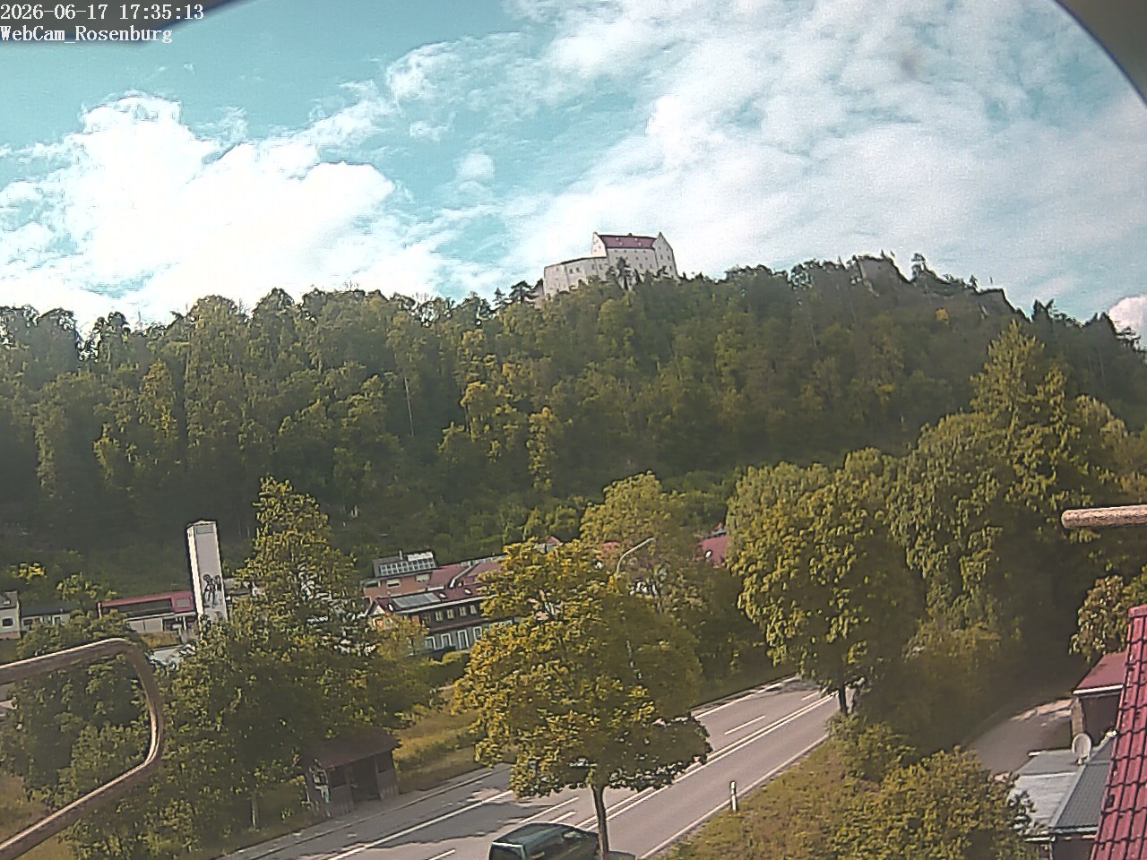 Archived image Webcam Rosenburg Castle