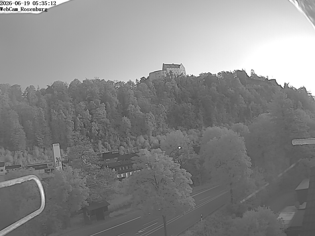 Archiv Foto Webcam Schloss Rosenburg
