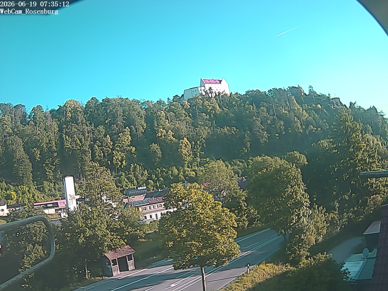 Archiv Foto Webcam Schloss Rosenburg