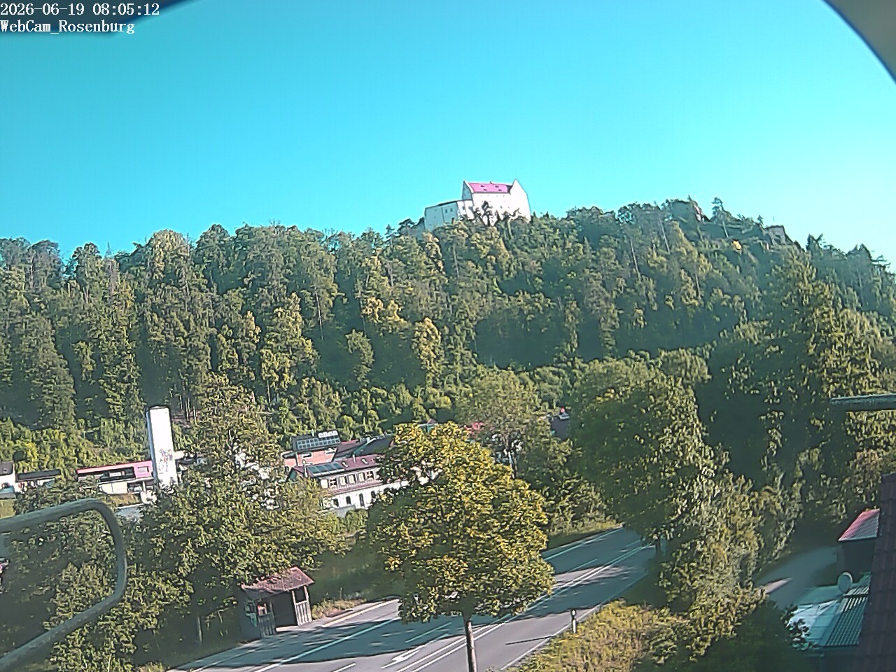 Archiv Foto Webcam Schloss Rosenburg