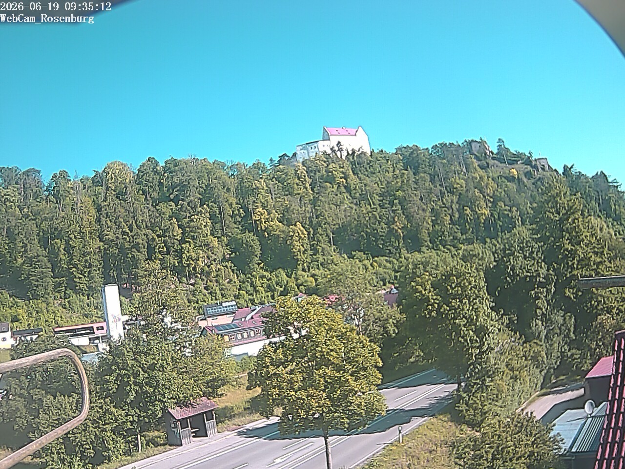 Archiv Foto Webcam Schloss Rosenburg
