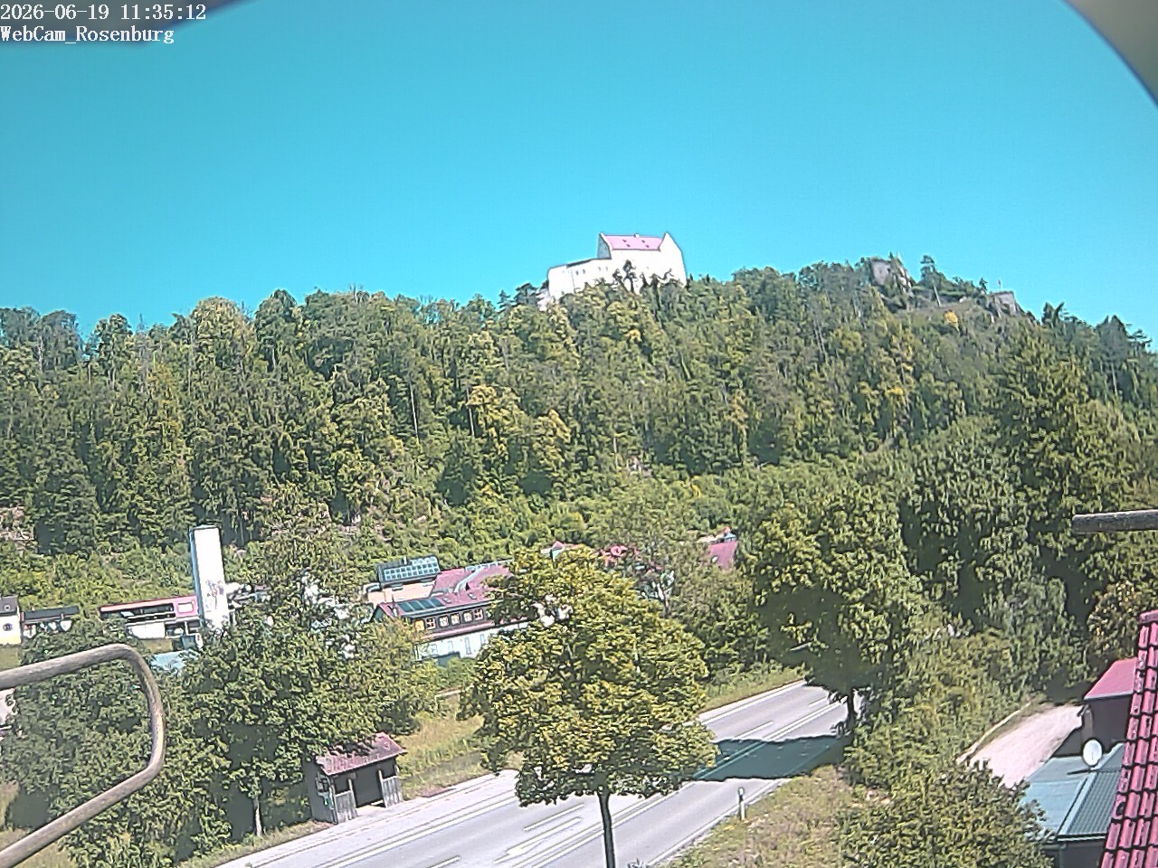 Archiv Foto Webcam Schloss Rosenburg