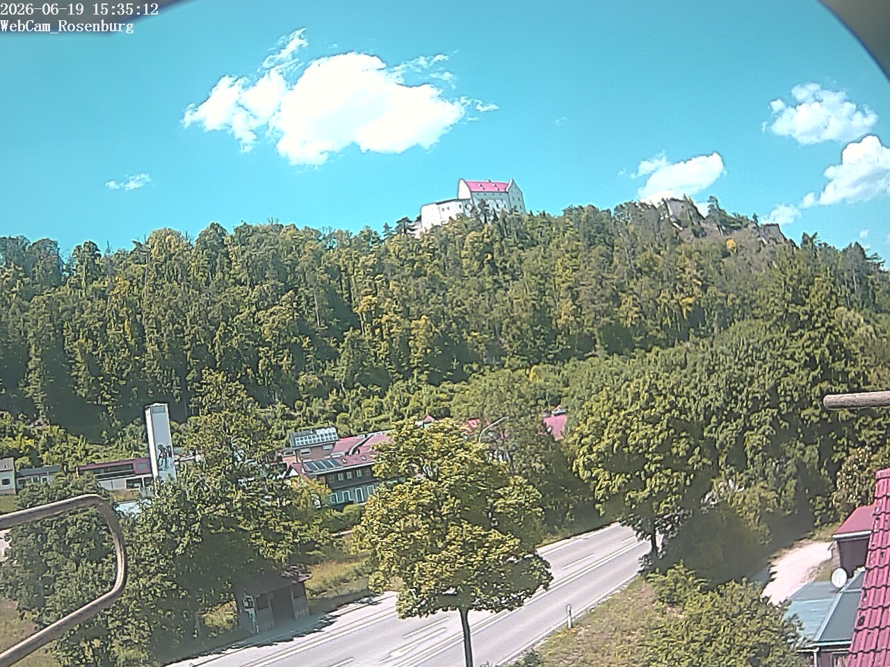 Archiv Foto Webcam Schloss Rosenburg