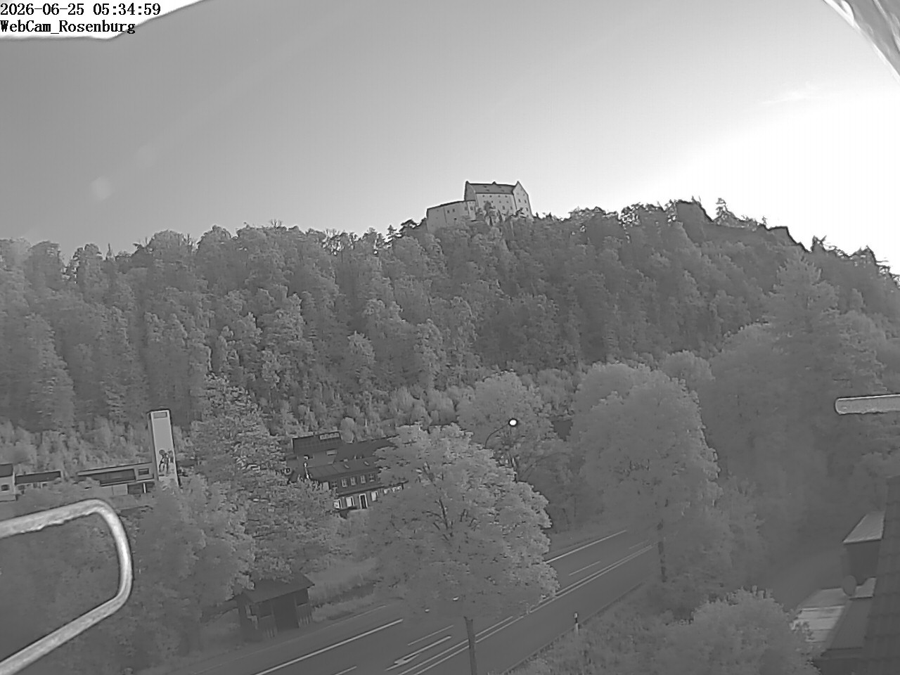 Archiv Foto Webcam Schloss Rosenburg