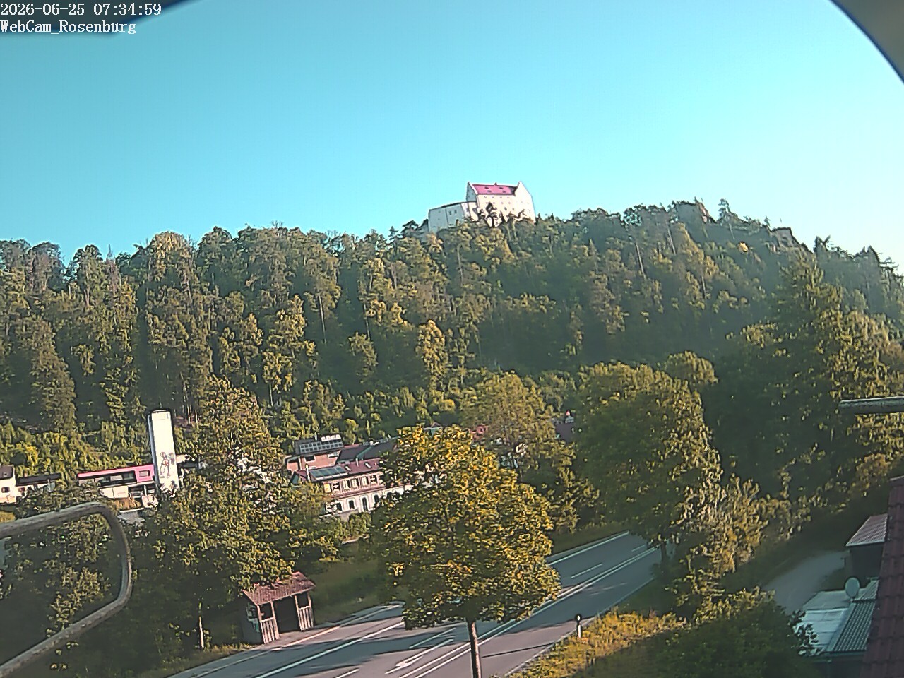 Archiv Foto Webcam Schloss Rosenburg