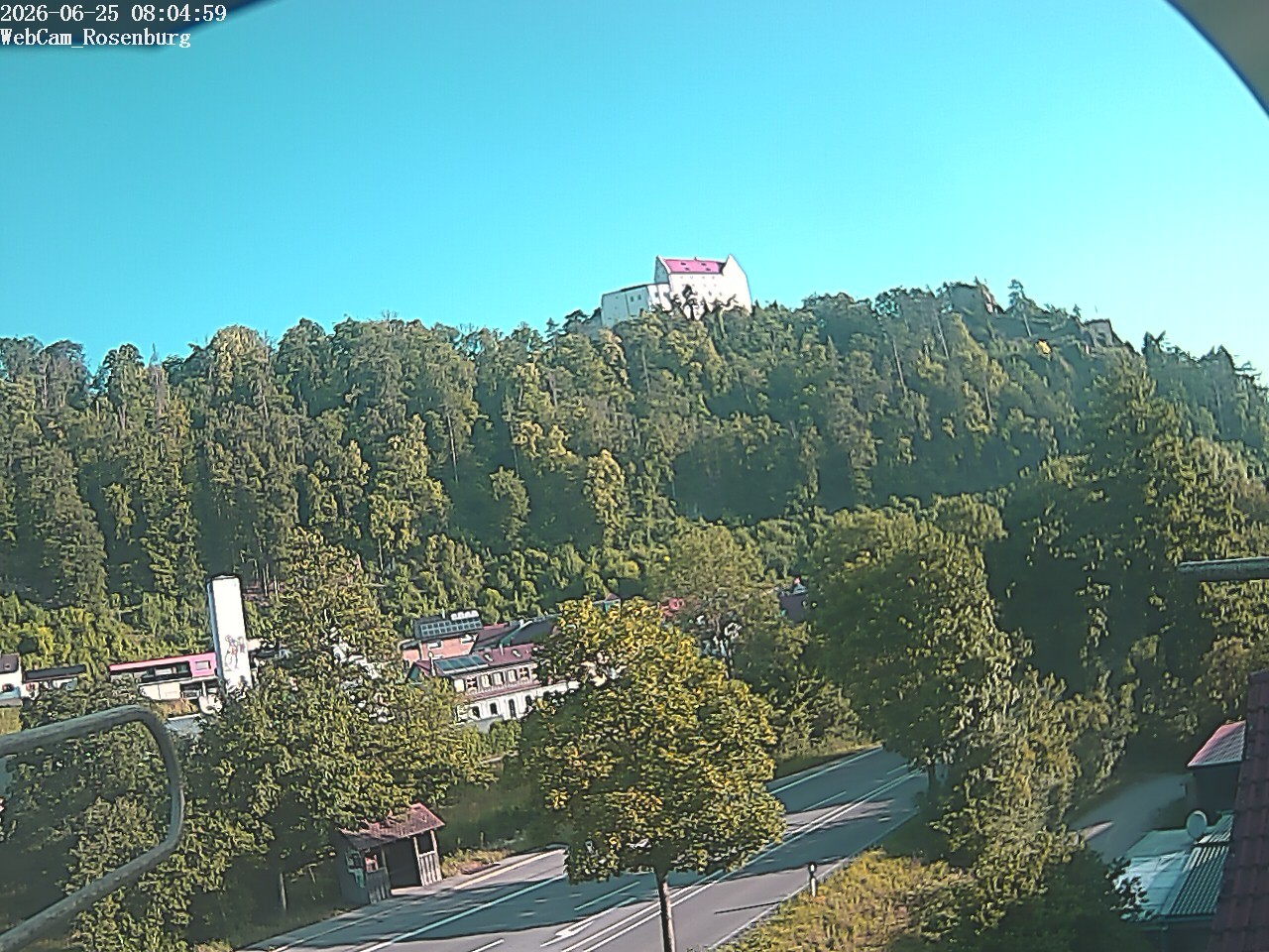 Archiv Foto Webcam Schloss Rosenburg