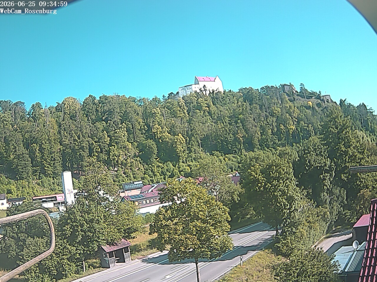Archiv Foto Webcam Schloss Rosenburg