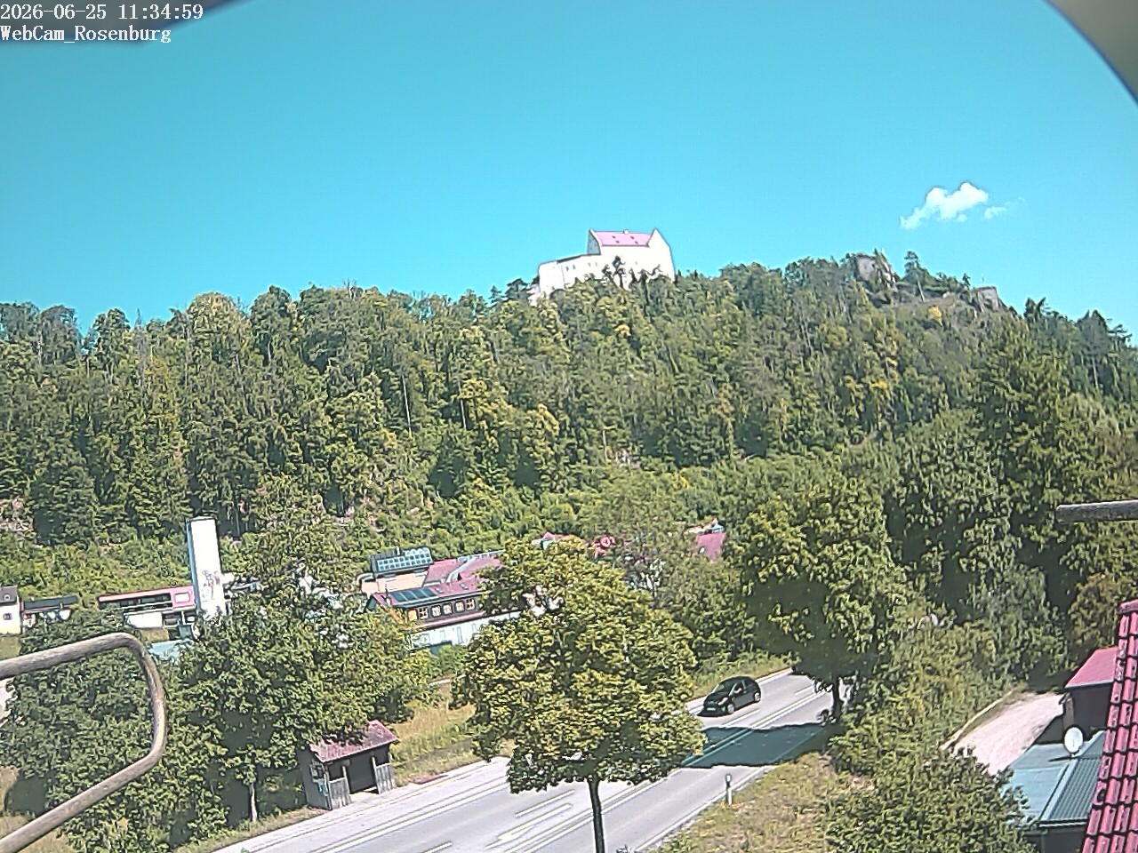 Archiv Foto Webcam Schloss Rosenburg