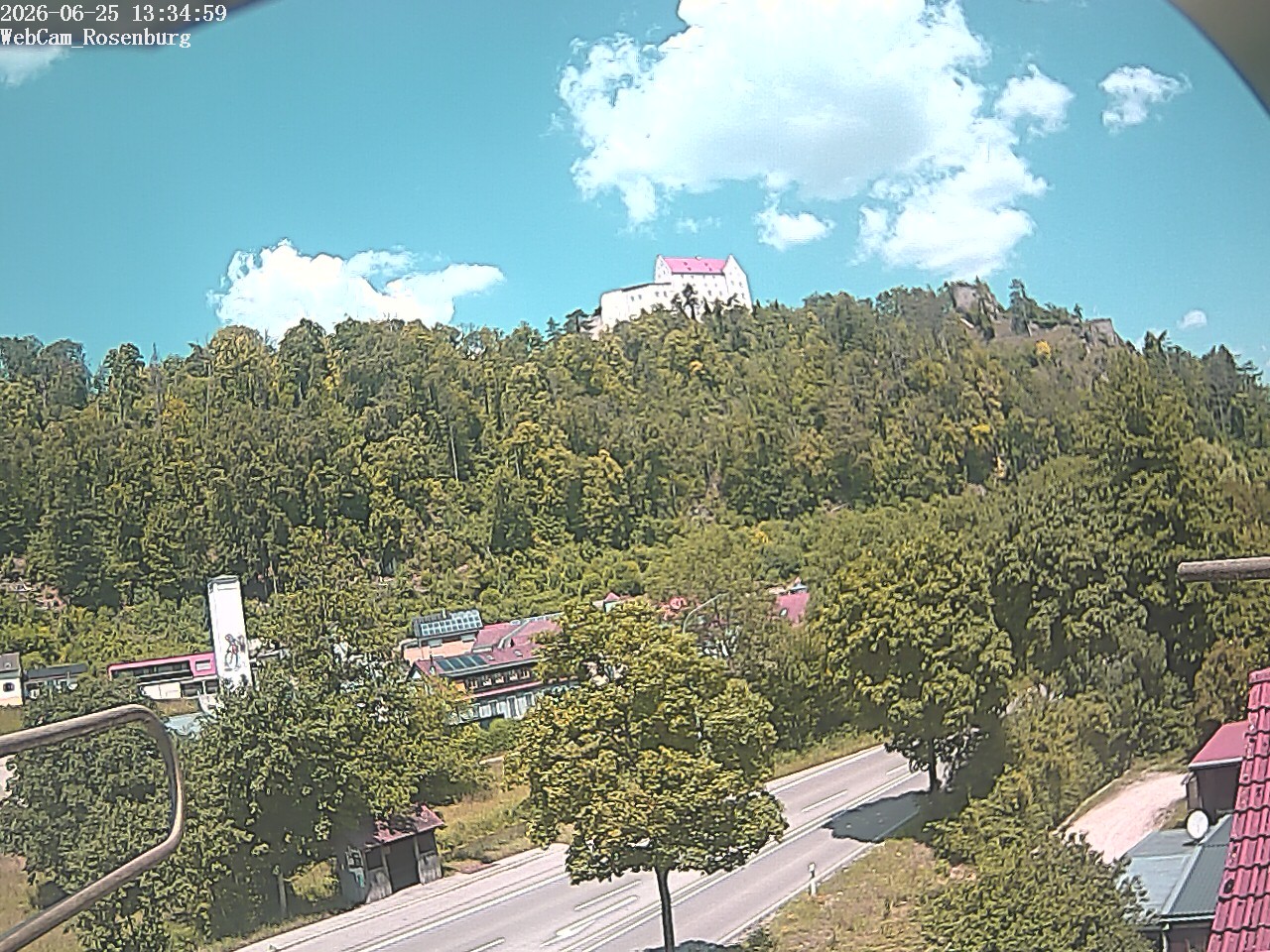 Archiv Foto Webcam Schloss Rosenburg