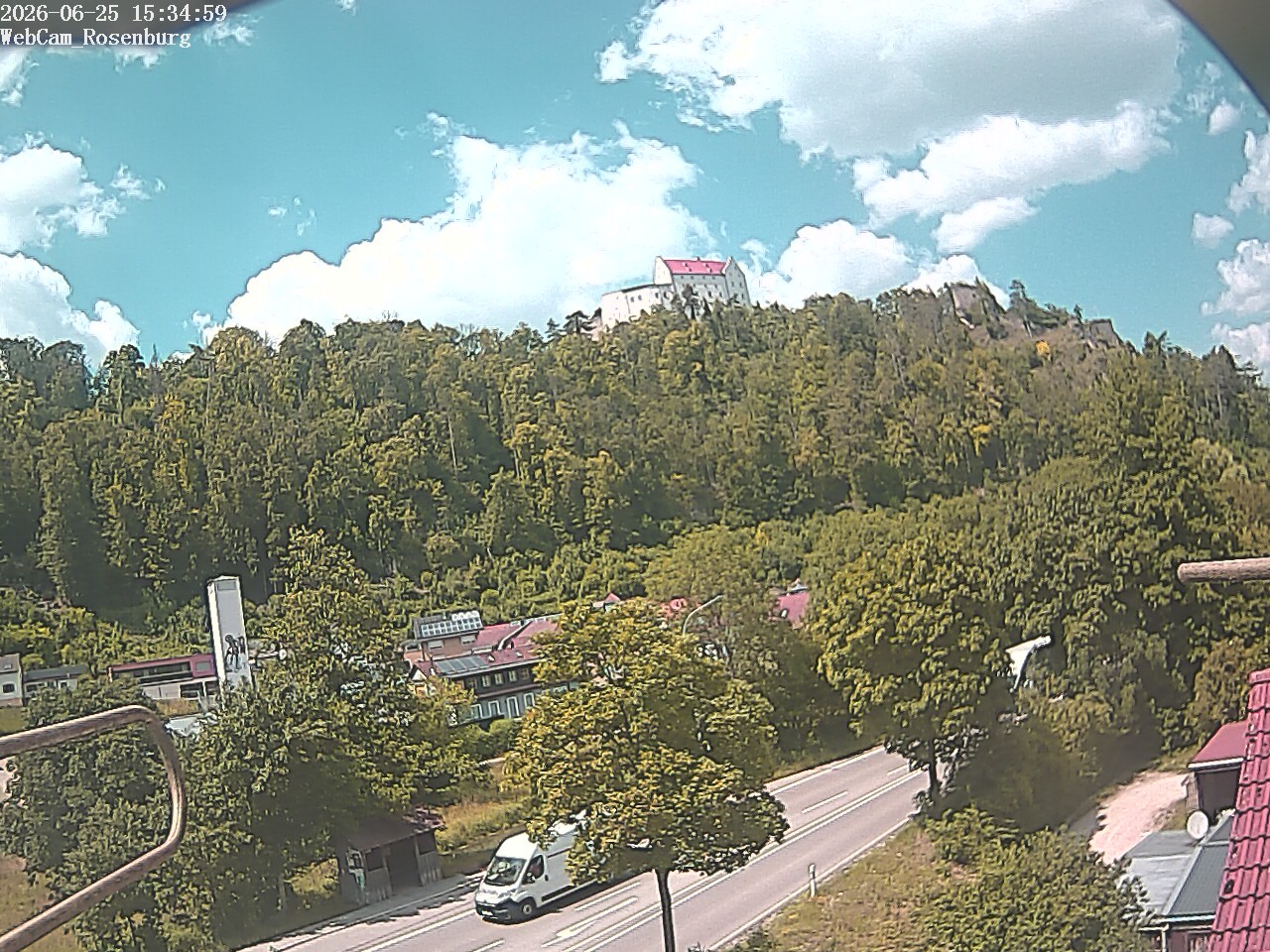 Archiv Foto Webcam Schloss Rosenburg