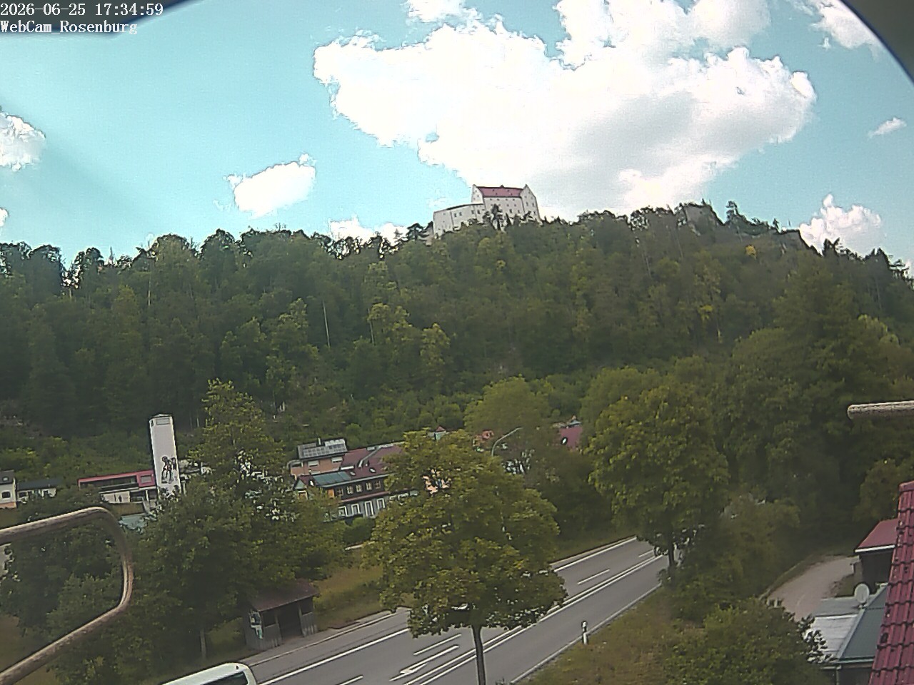 Archiv Foto Webcam Schloss Rosenburg