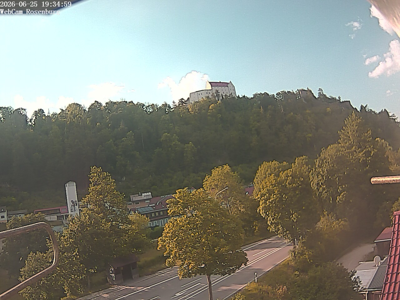 Archiv Foto Webcam Schloss Rosenburg