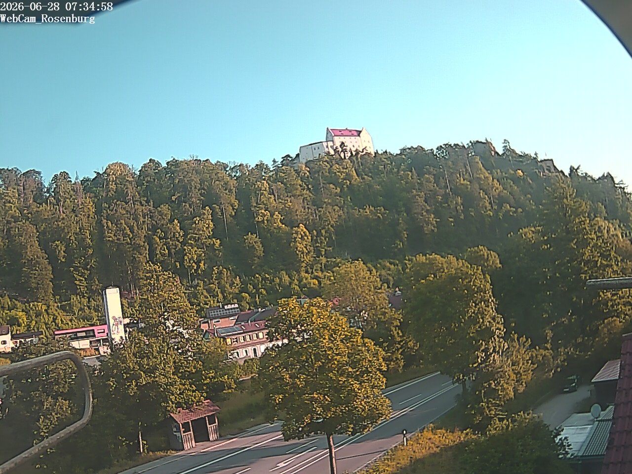 Archiv Foto Webcam Schloss Rosenburg