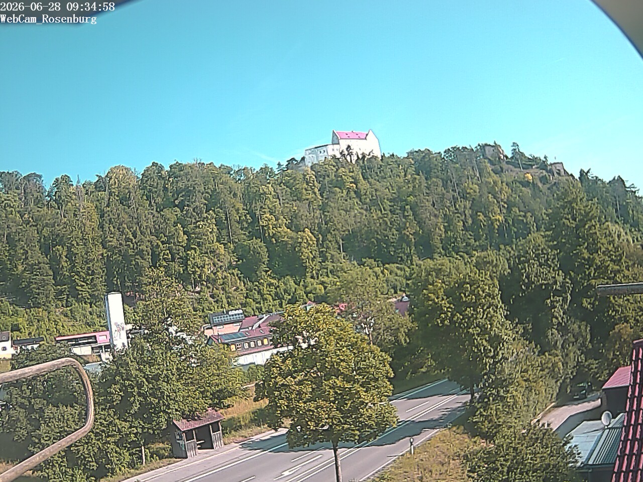 Archiv Foto Webcam Schloss Rosenburg
