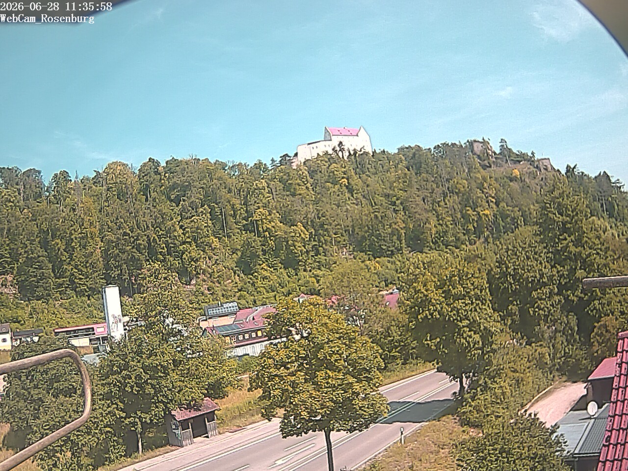 Archiv Foto Webcam Schloss Rosenburg