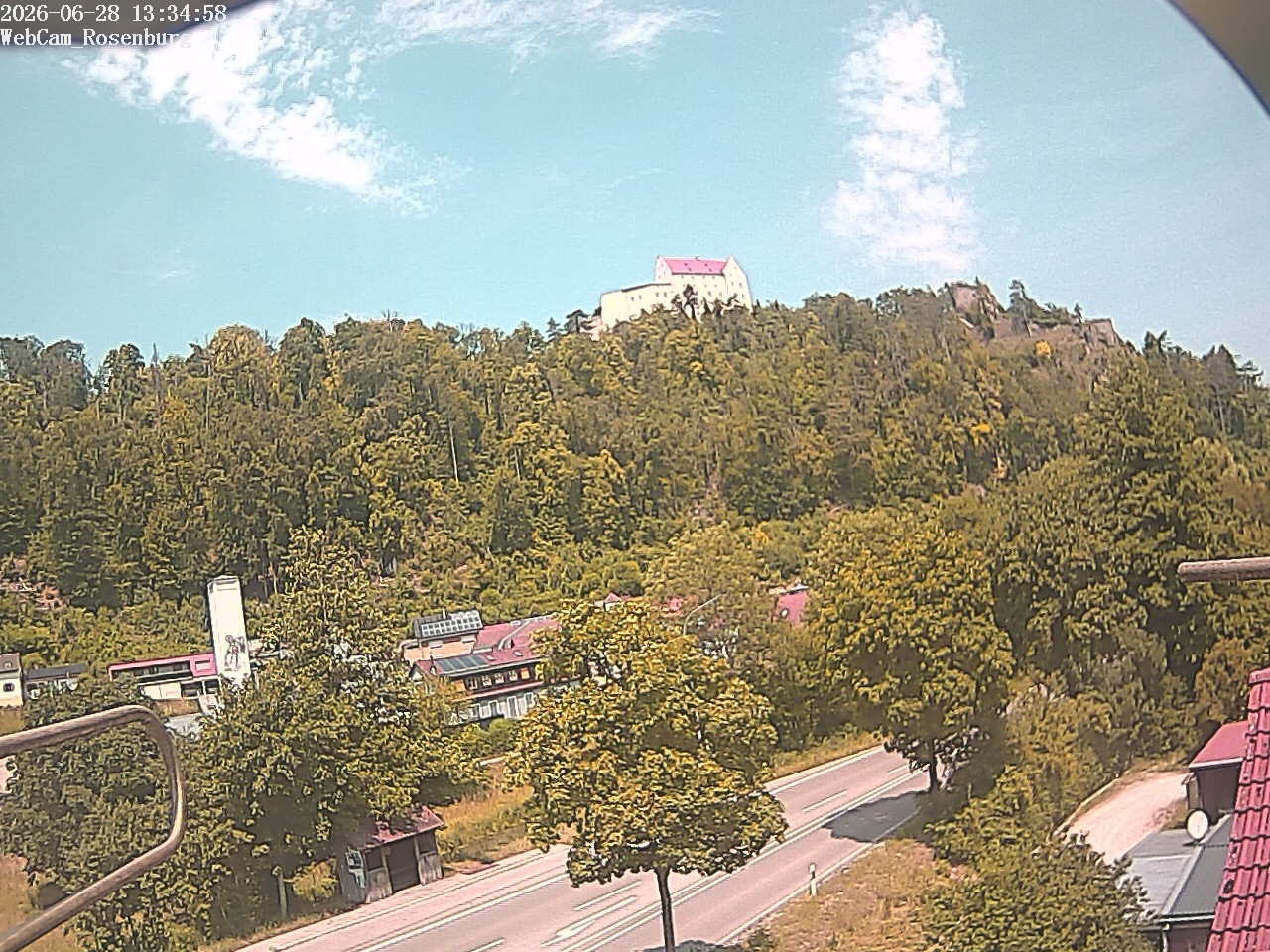 Archiv Foto Webcam Schloss Rosenburg