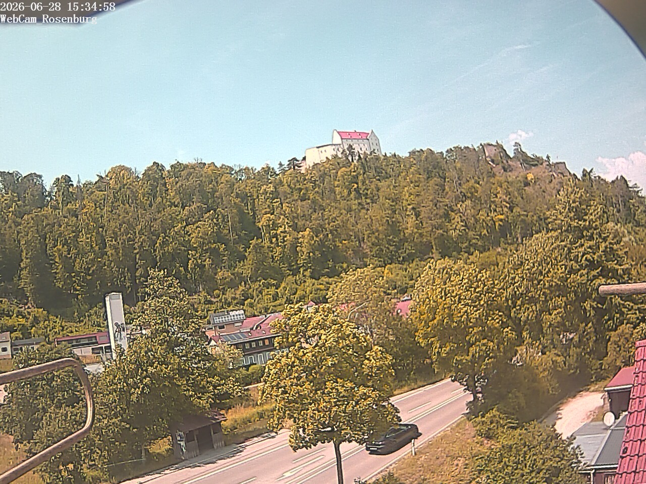 Archiv Foto Webcam Schloss Rosenburg