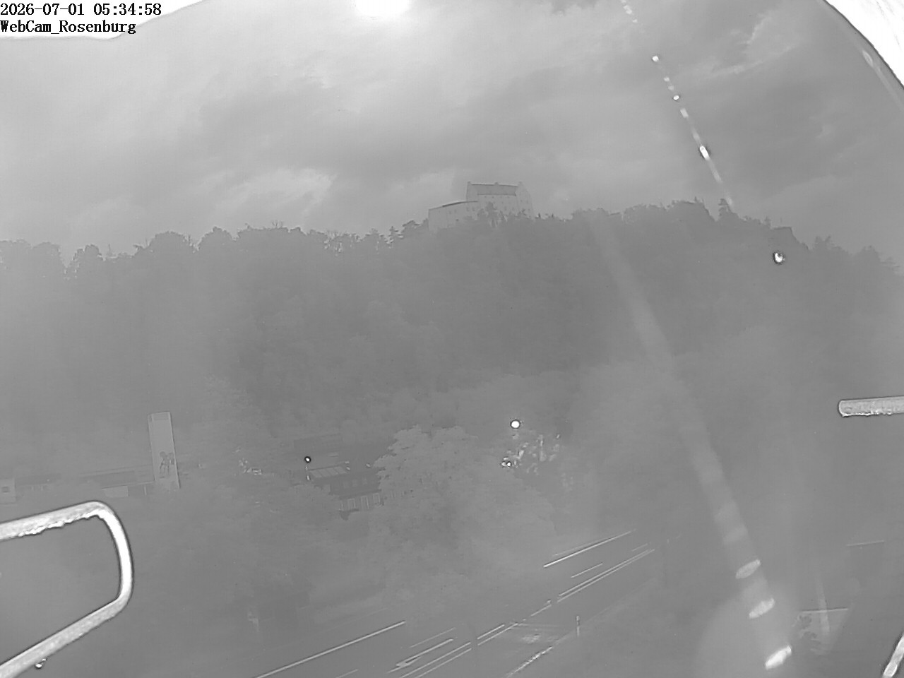 Archiv Foto Webcam Schloss Rosenburg