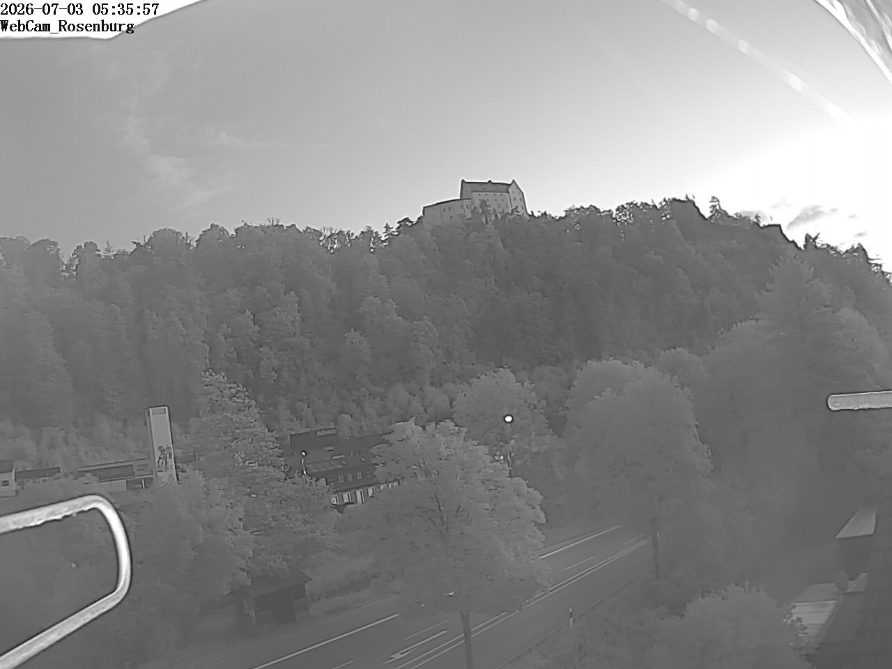 Archiv Foto Webcam Schloss Rosenburg