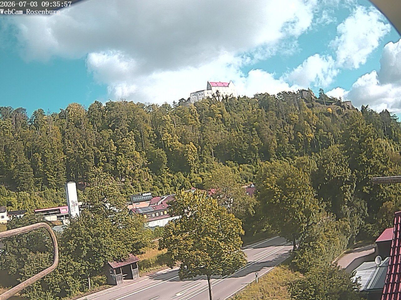 Archiv Foto Webcam Schloss Rosenburg