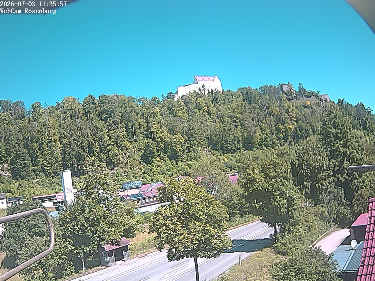 Archiv Foto Webcam Schloss Rosenburg