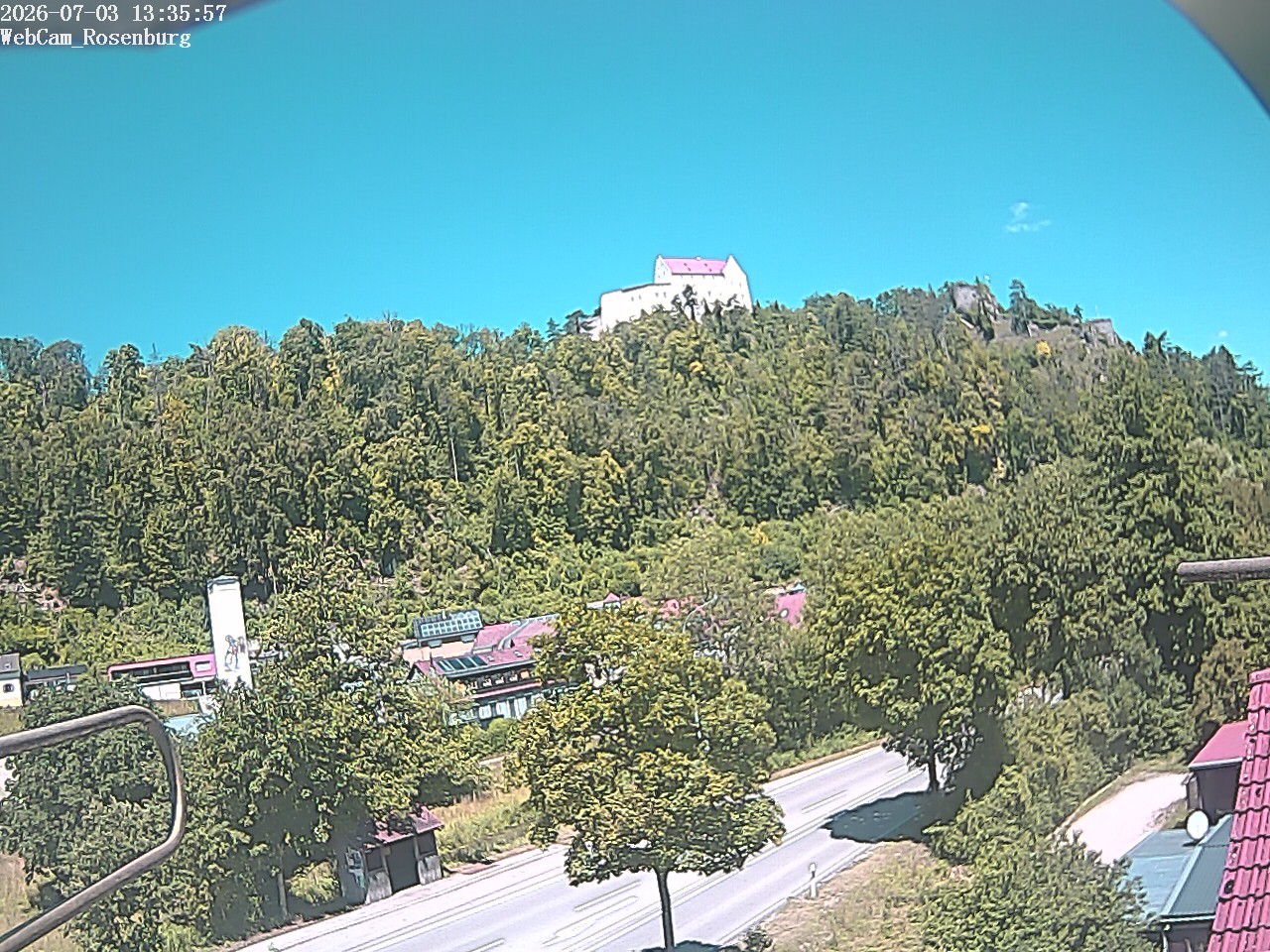 Archiv Foto Webcam Schloss Rosenburg