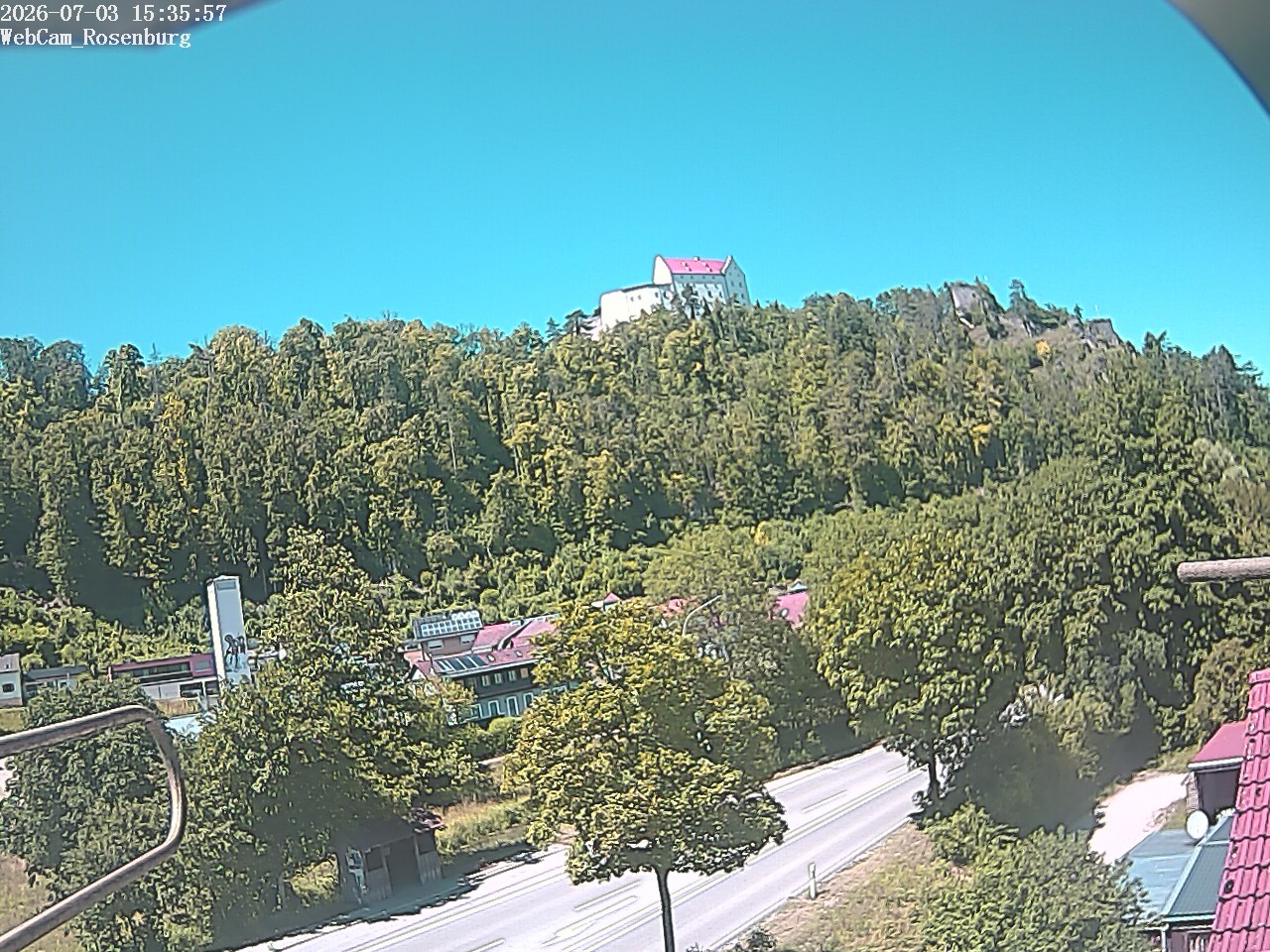 Archiv Foto Webcam Schloss Rosenburg