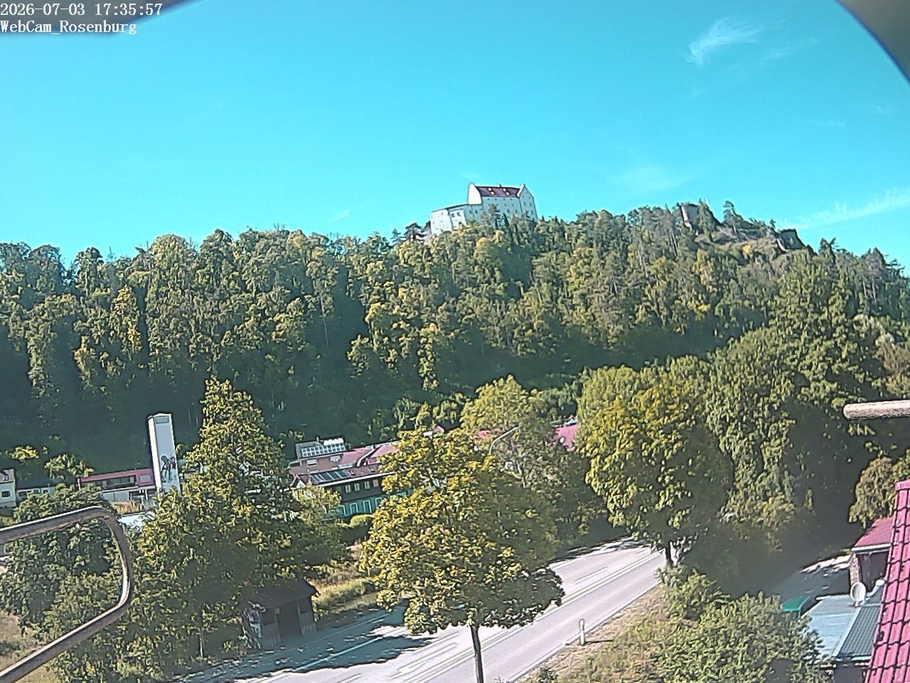 Archiv Foto Webcam Schloss Rosenburg