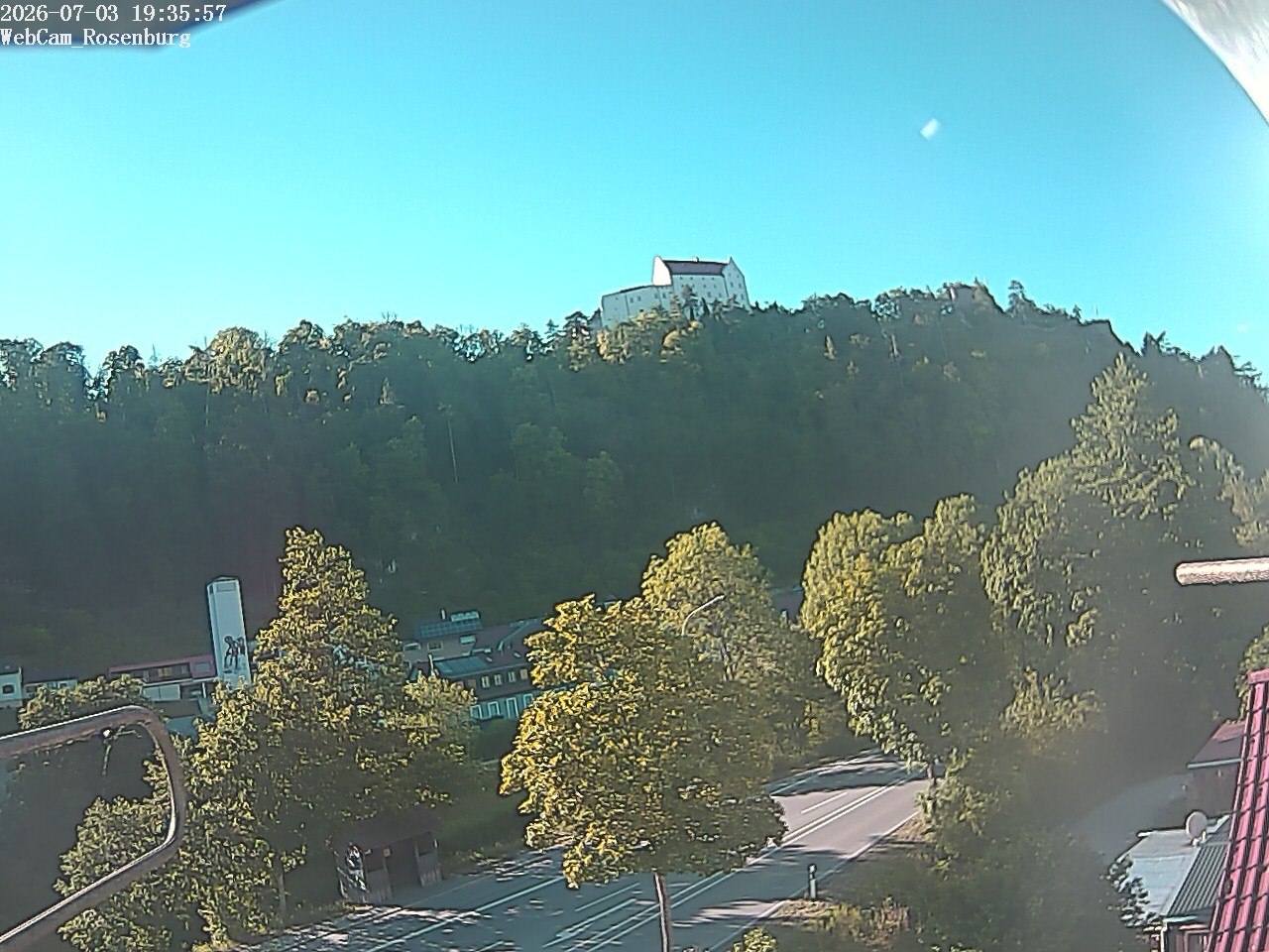 Archiv Foto Webcam Schloss Rosenburg