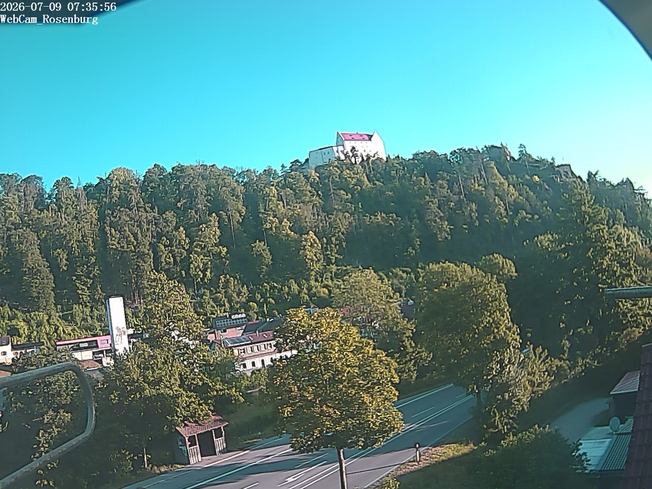 Archiv Foto Webcam Schloss Rosenburg