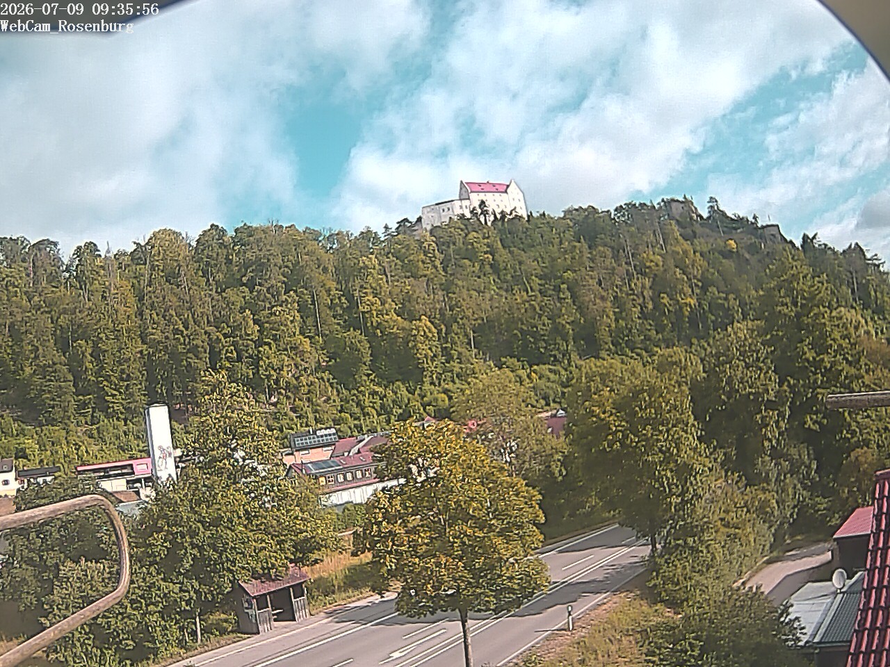 Archiv Foto Webcam Schloss Rosenburg