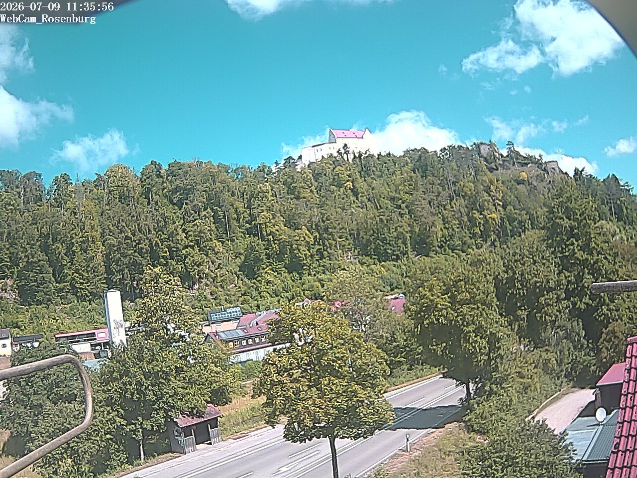 Archiv Foto Webcam Schloss Rosenburg