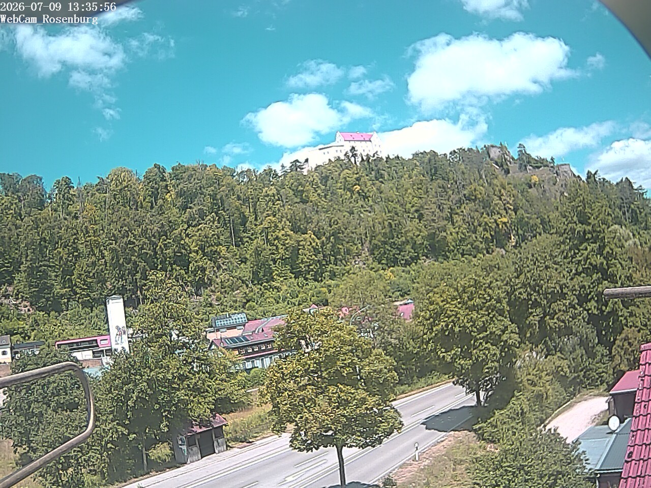 Archiv Foto Webcam Schloss Rosenburg