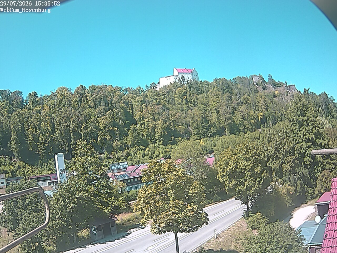 Archived image Webcam Rosenburg Castle