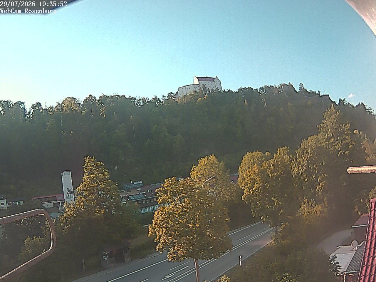 Archived image Webcam Rosenburg Castle