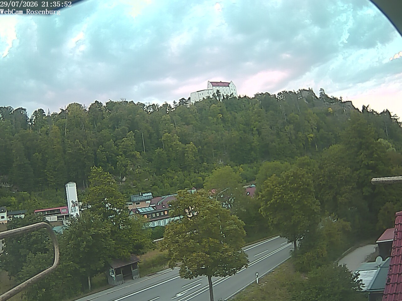 Archived image Webcam Rosenburg Castle