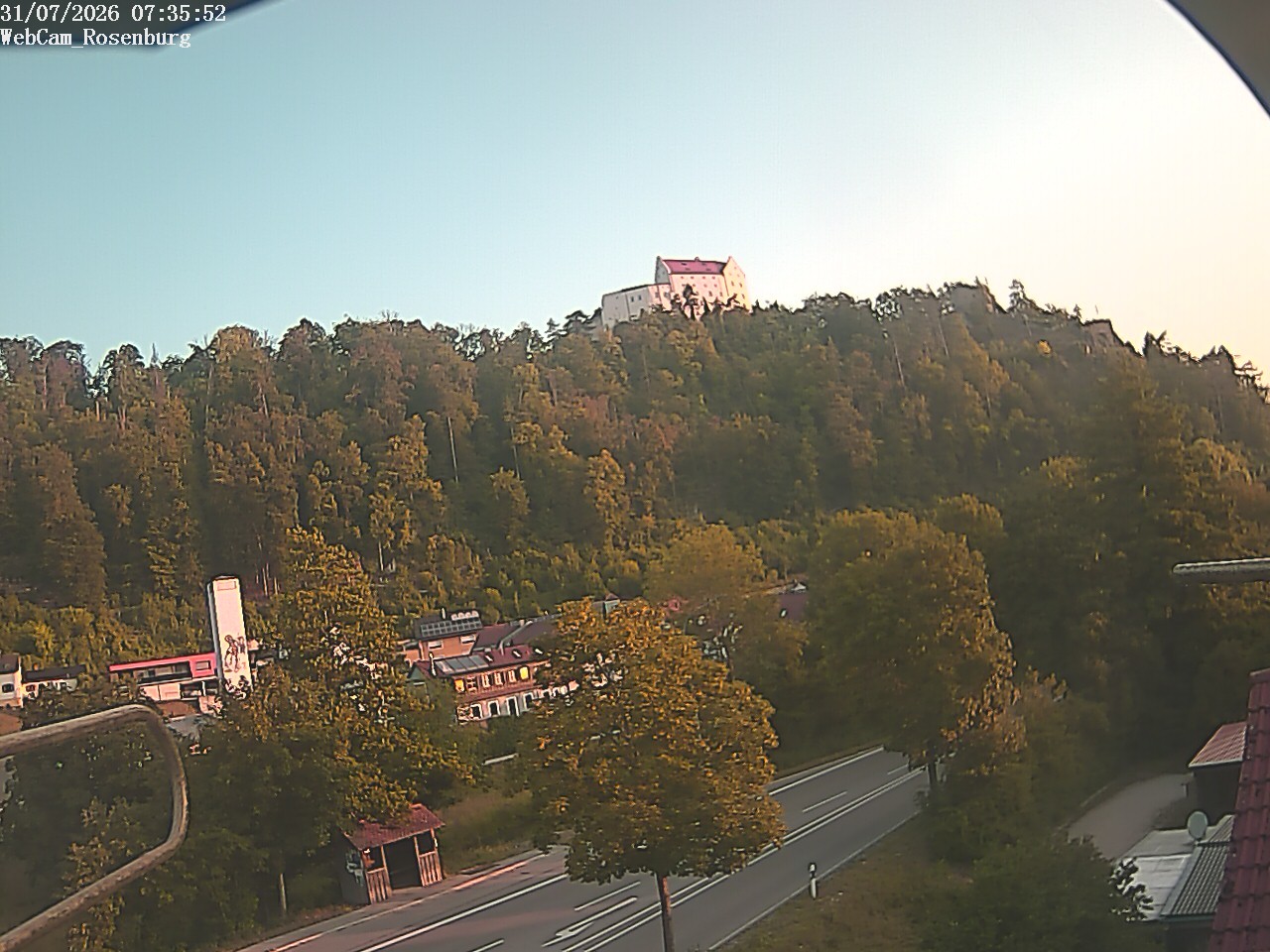 Archiv Foto Webcam Schloss Rosenburg