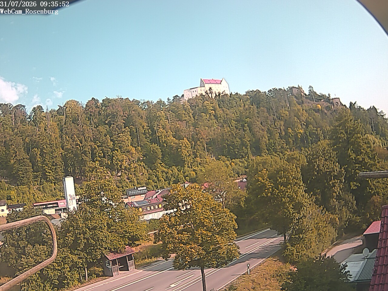 Archiv Foto Webcam Schloss Rosenburg
