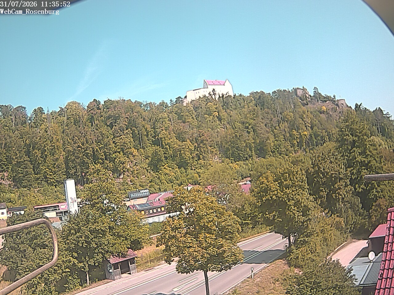 Archiv Foto Webcam Schloss Rosenburg
