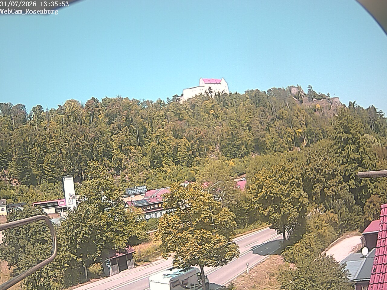 Archiv Foto Webcam Schloss Rosenburg