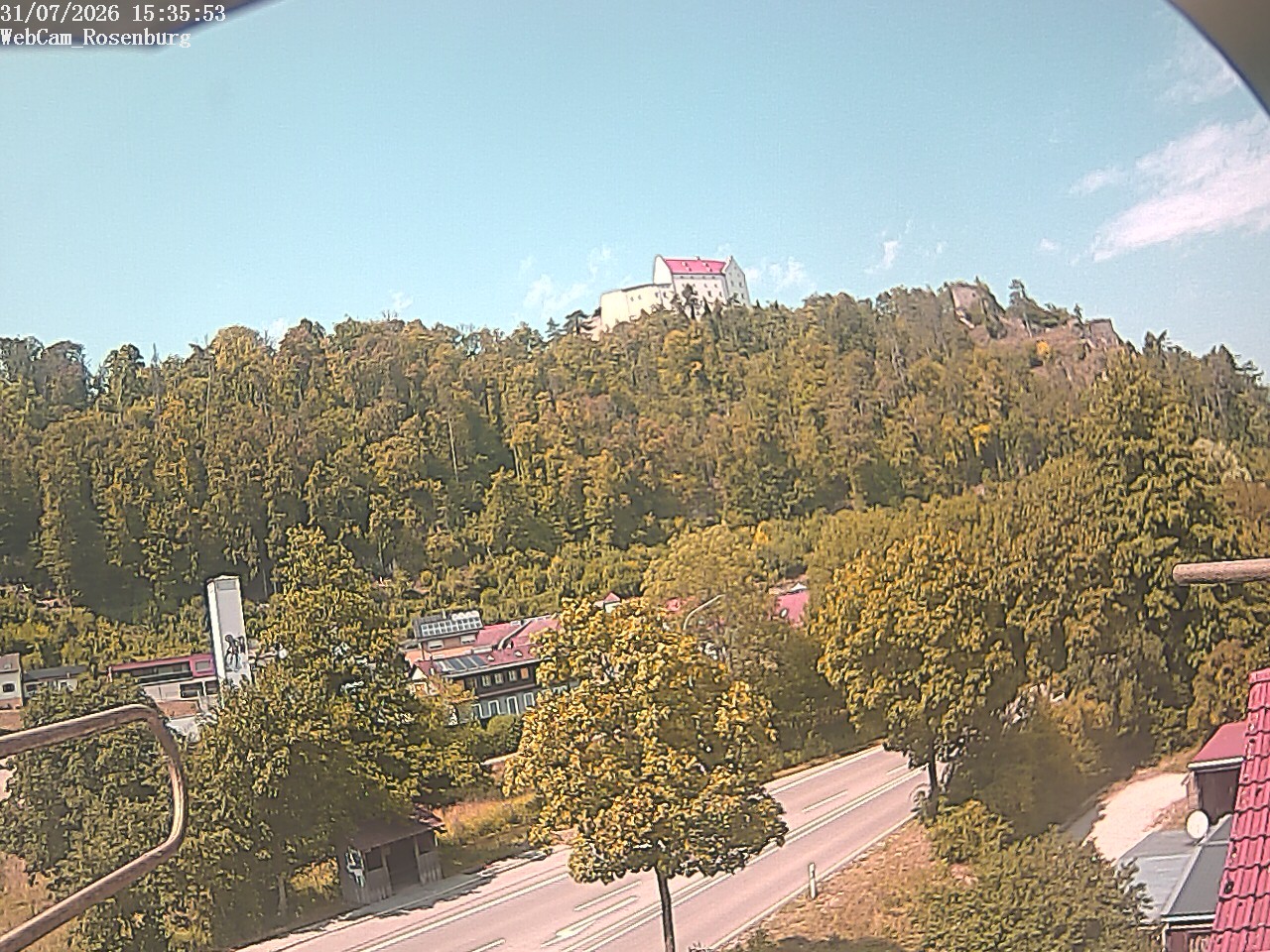 Archiv Foto Webcam Schloss Rosenburg