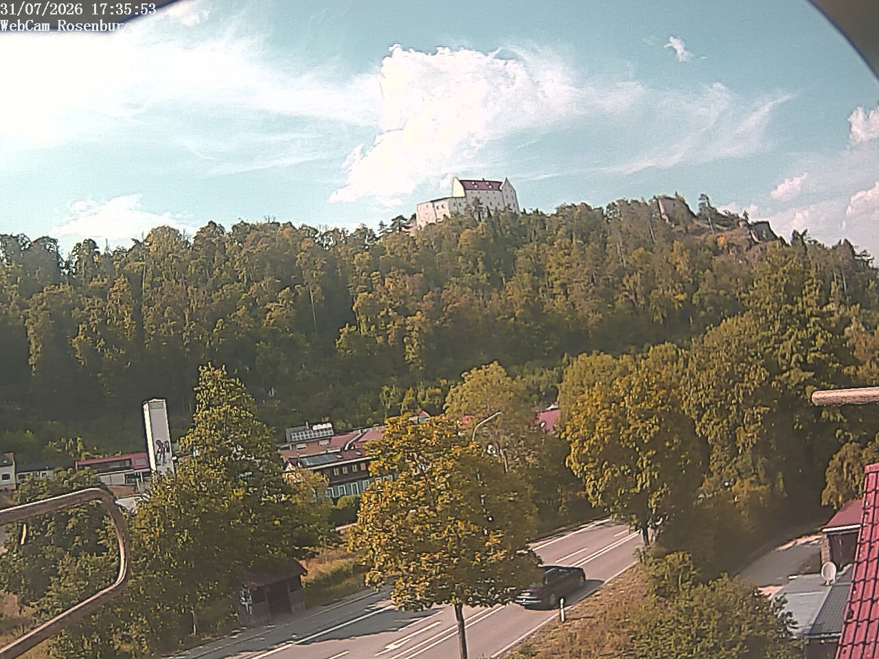 Archiv Foto Webcam Schloss Rosenburg