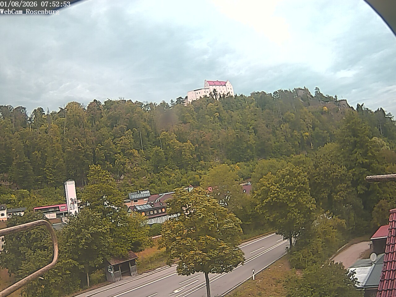 Archiv Foto Webcam Schloss Rosenburg