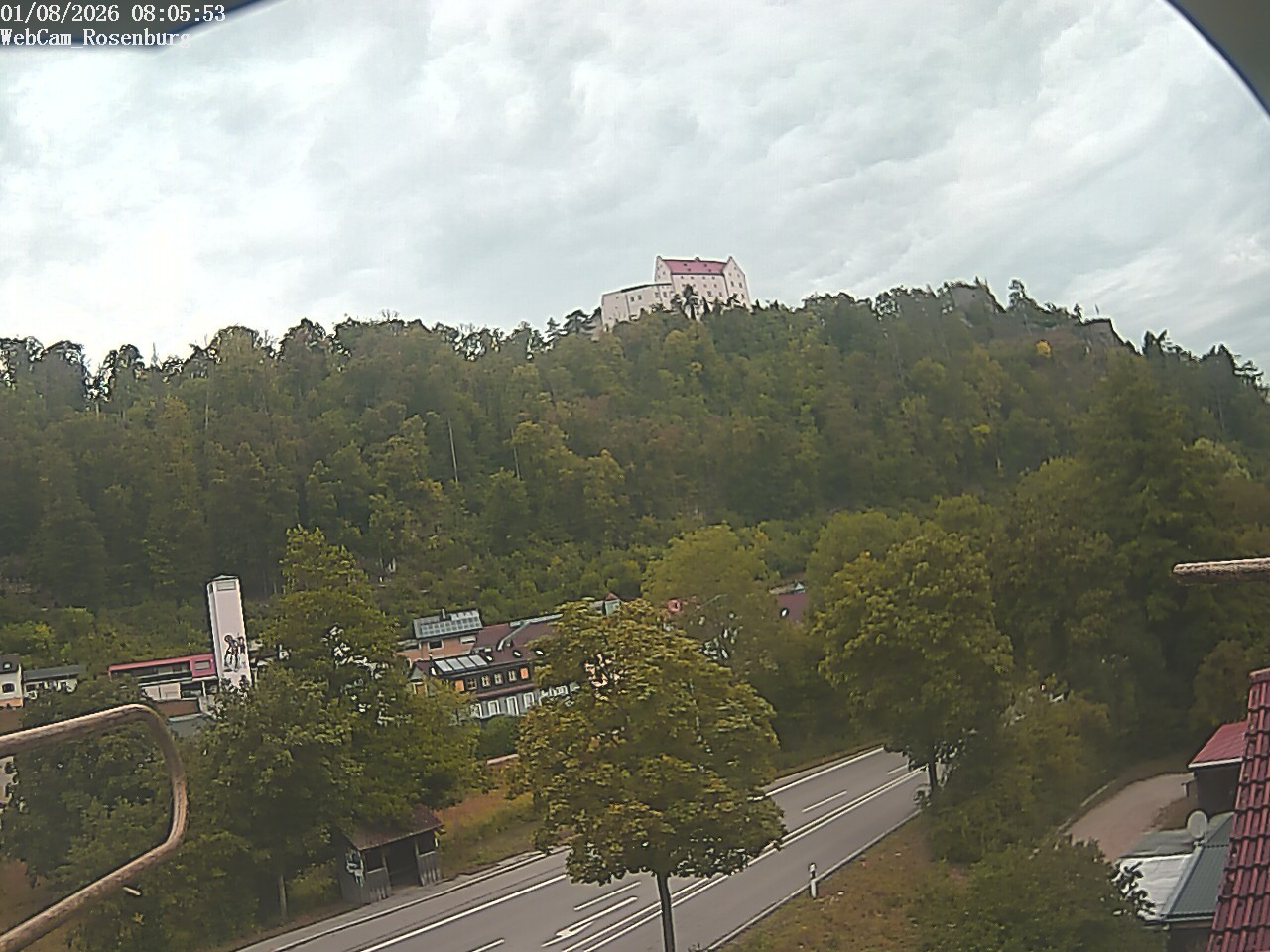 Archiv Foto Webcam Schloss Rosenburg