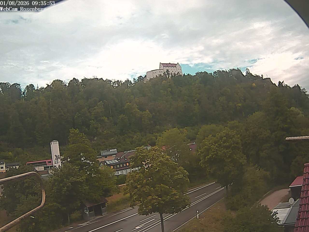 Archiv Foto Webcam Schloss Rosenburg
