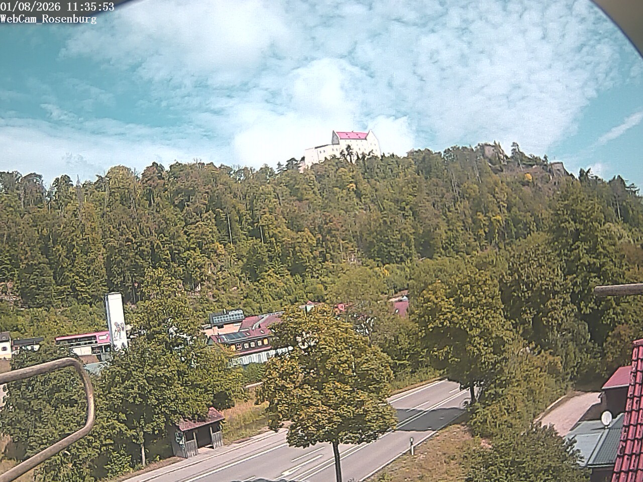 Archiv Foto Webcam Schloss Rosenburg