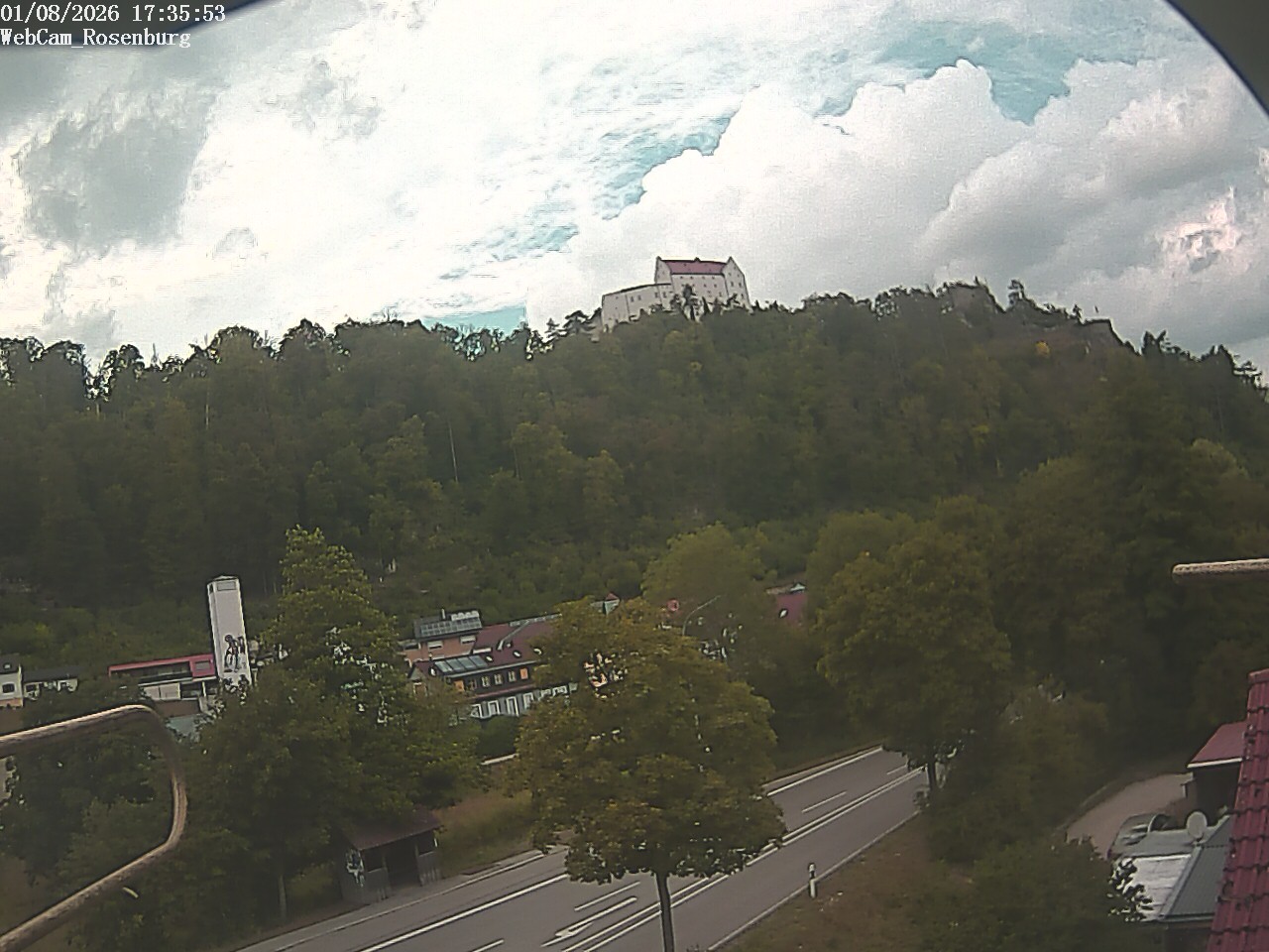 Archiv Foto Webcam Schloss Rosenburg