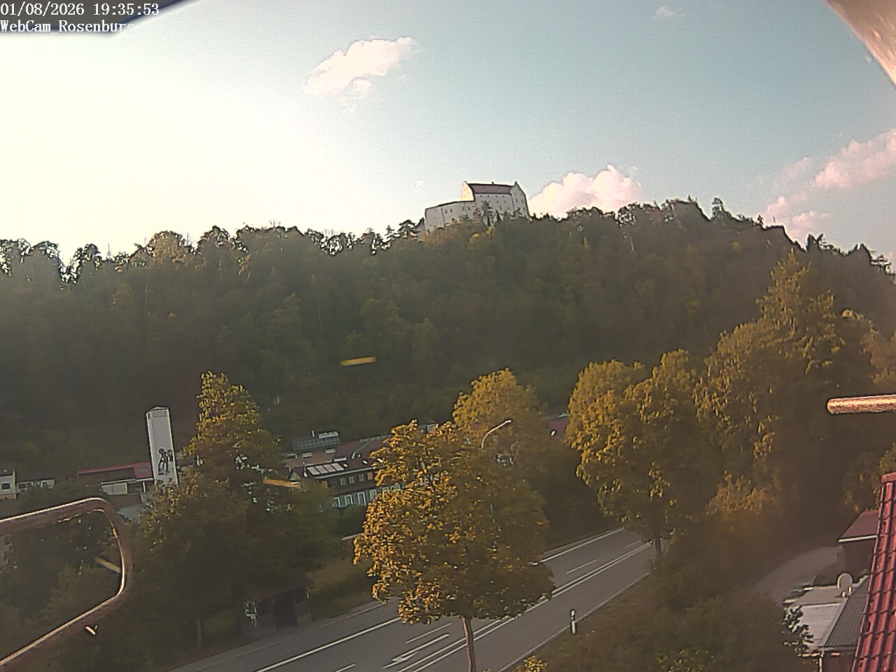 Archived image Webcam Rosenburg Castle