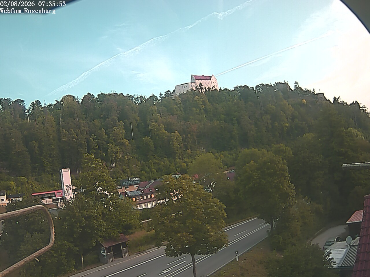 Archiv Foto Webcam Schloss Rosenburg
