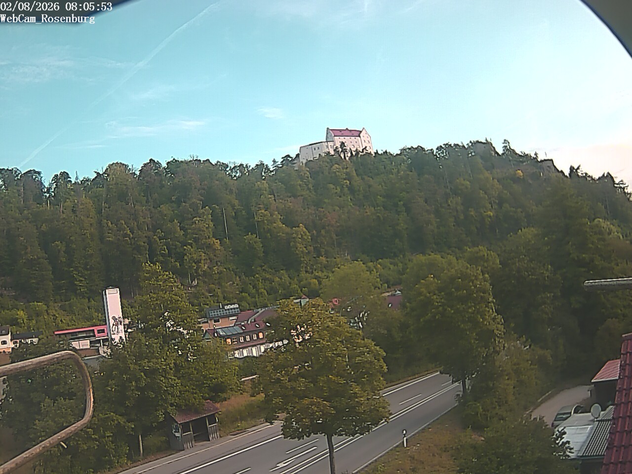 Archiv Foto Webcam Schloss Rosenburg